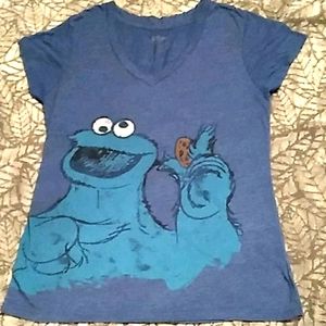 Seseme Street blue T